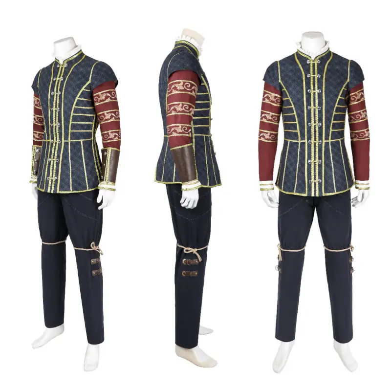 Baldur's Gate III BG3 Raphael Halloween Cosplay Costume Game Theme Party Outfits Boots Top Level Takerlama
