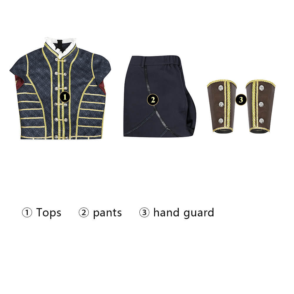 Baldur's Gate III BG3 Raphael Halloween Cosplay Costume Game Theme Party Outfits Boots Top Level Takerlama