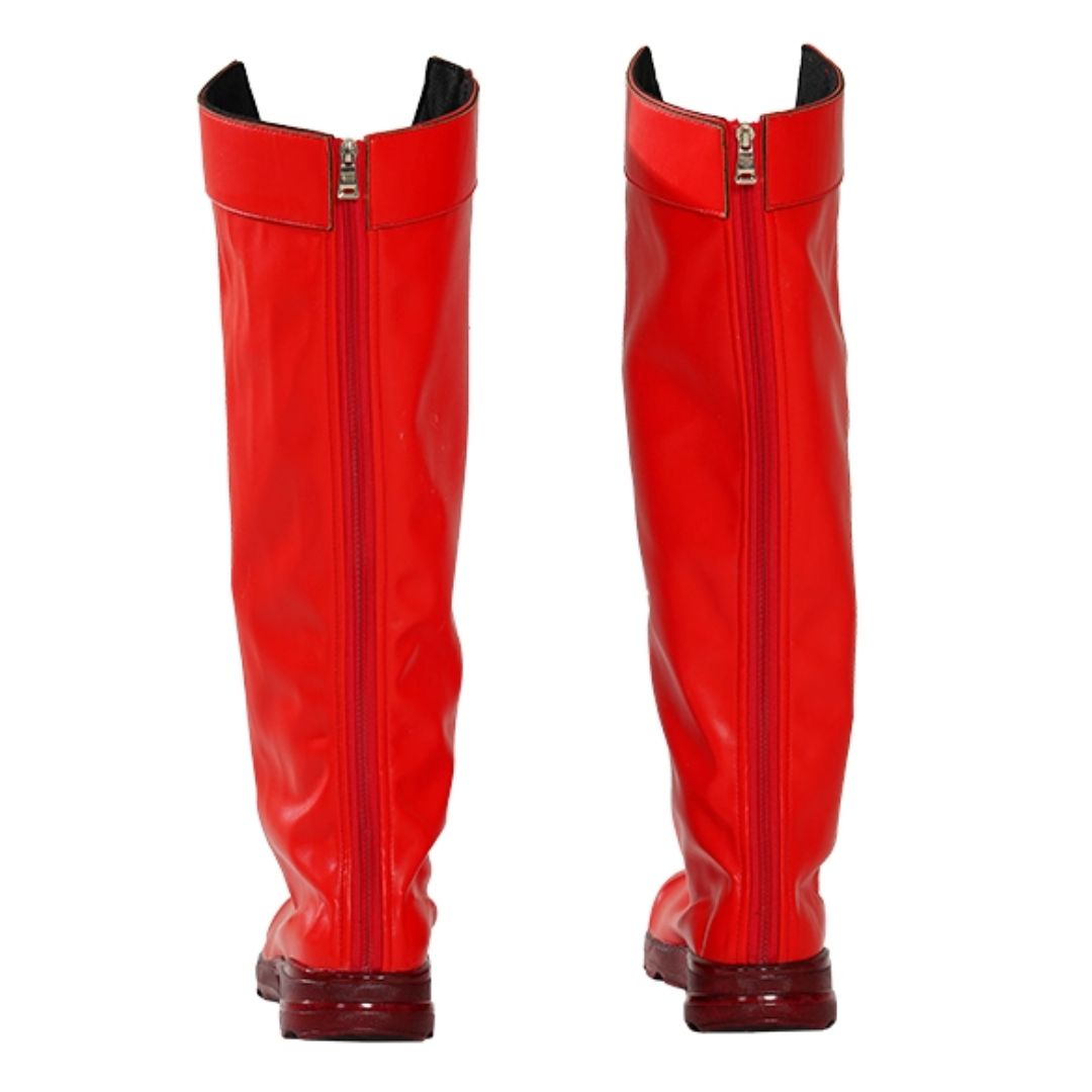Superman Clark Kent 1978 Cosplay Boots Costume Shoes Takerlama