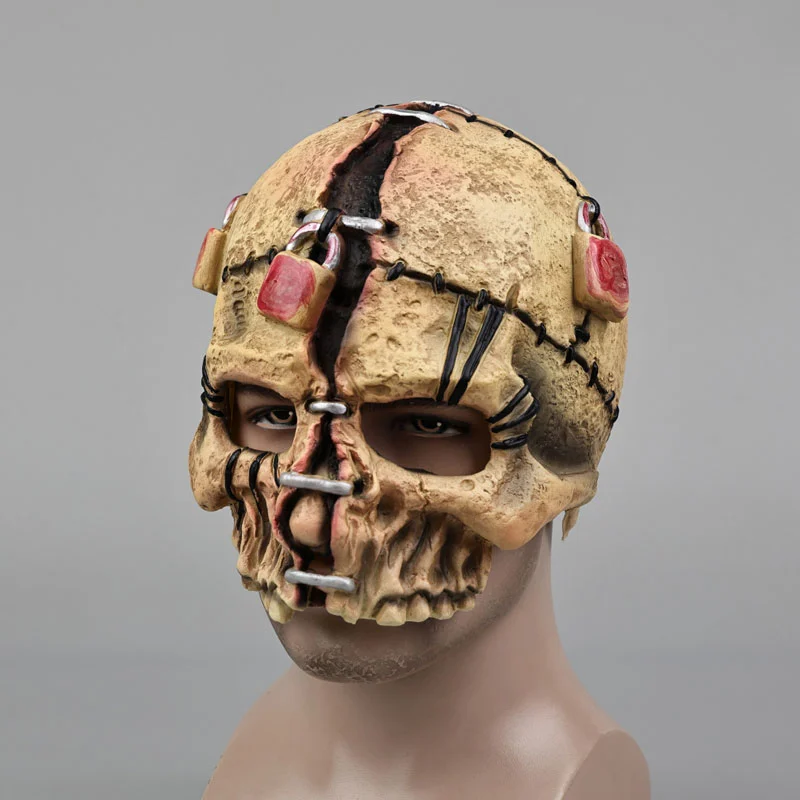 Furiosa: A Mad Max Saga Skull Halloween Costume Mask Helmet Cosplay Props Accessories Takerlama