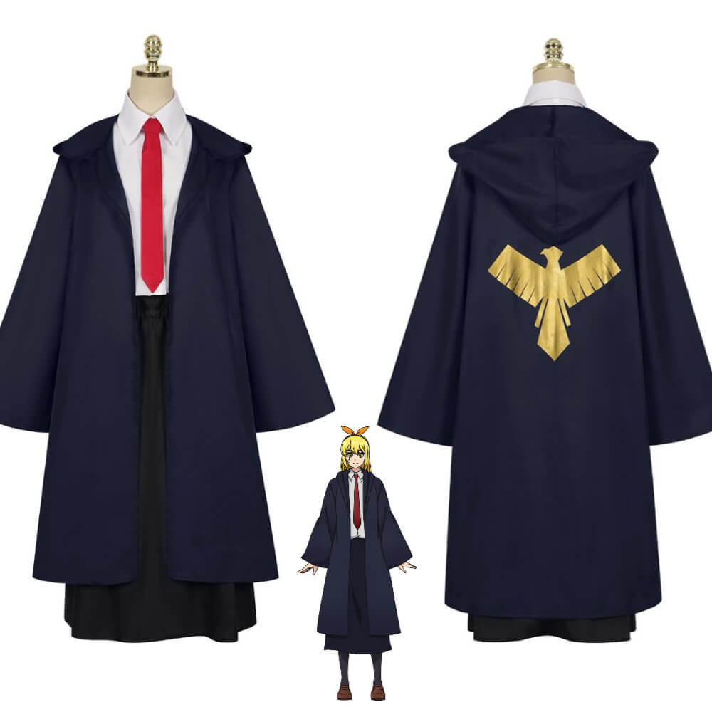 Lemon Irvine Cosplay Costume Women Mashle: Magic and Muscles Magic Robe Takerlama