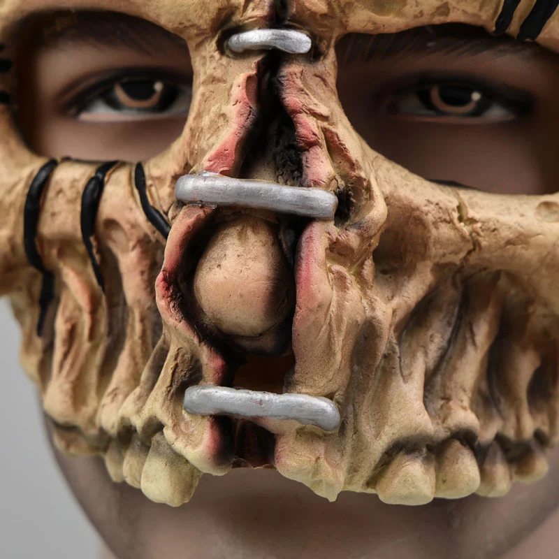 Furiosa: A Mad Max Saga Skull Halloween Costume Mask Helmet Cosplay Props Accessories Takerlama