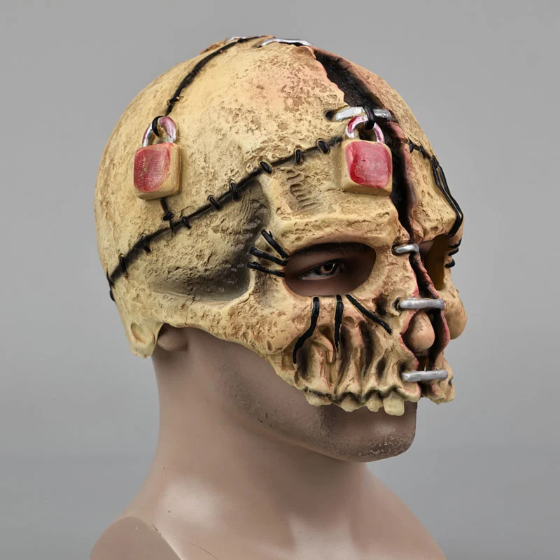 Furiosa: A Mad Max Saga Skull Halloween Costume Mask Helmet Cosplay Props Accessories Takerlama
