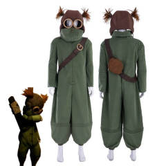 Little Nightmares III Alone Cosplay Costume With Helmet Game Halloween Carnival Theme Party Outfits For Men Takerlama