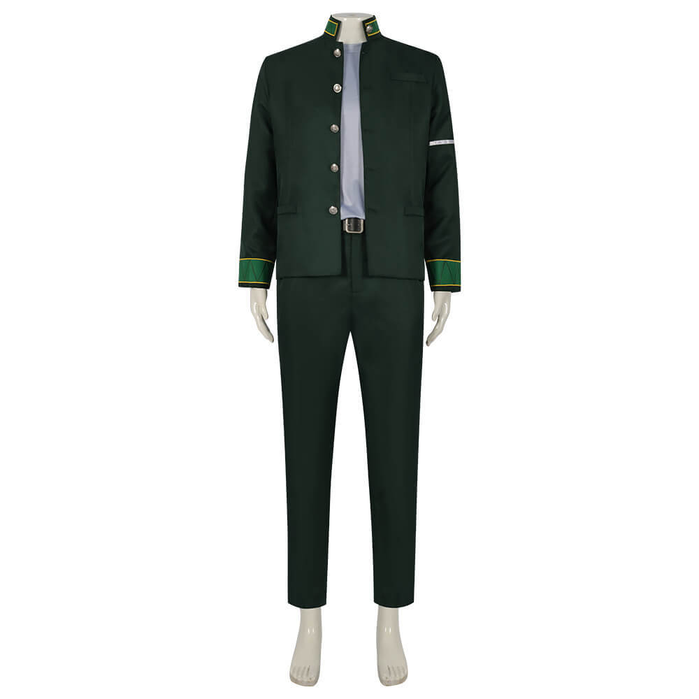 Wind Breaker Kyotaro Sugishita Cosplay Costume Anime Theme Party Green Suit Takerlama