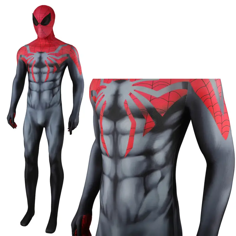 Spider-Man 2 PS5 Superior Spiderman Cosplay Costume With Mask Takerlama