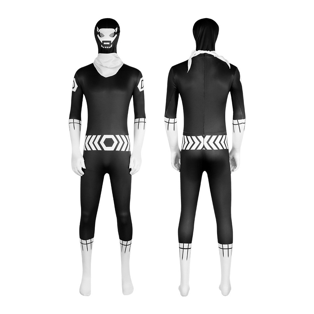 Go! Go! Loser Ranger! Footsoldier D Cosplay Costume Sentai Daishikkaku Takerlama