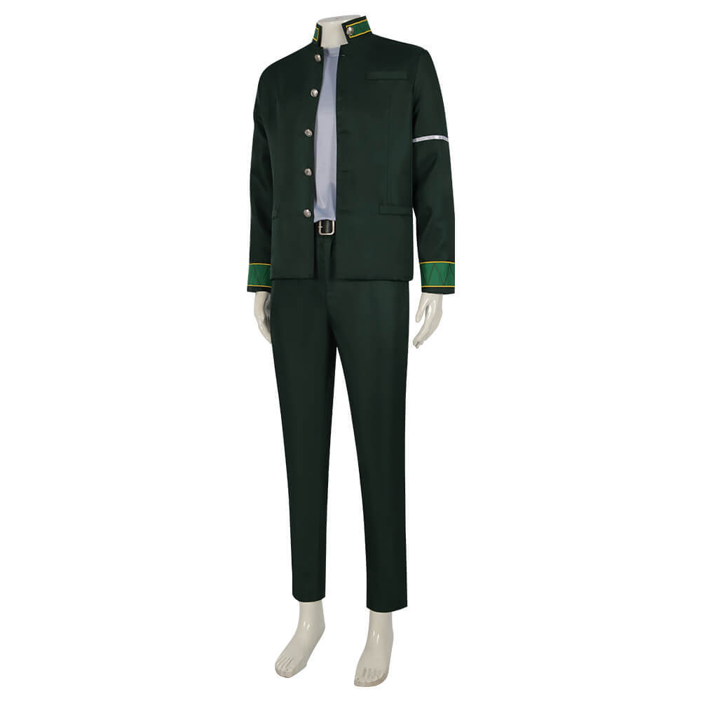 Wind Breaker Kyotaro Sugishita Cosplay Costume Anime Theme Party Green Suit Takerlama