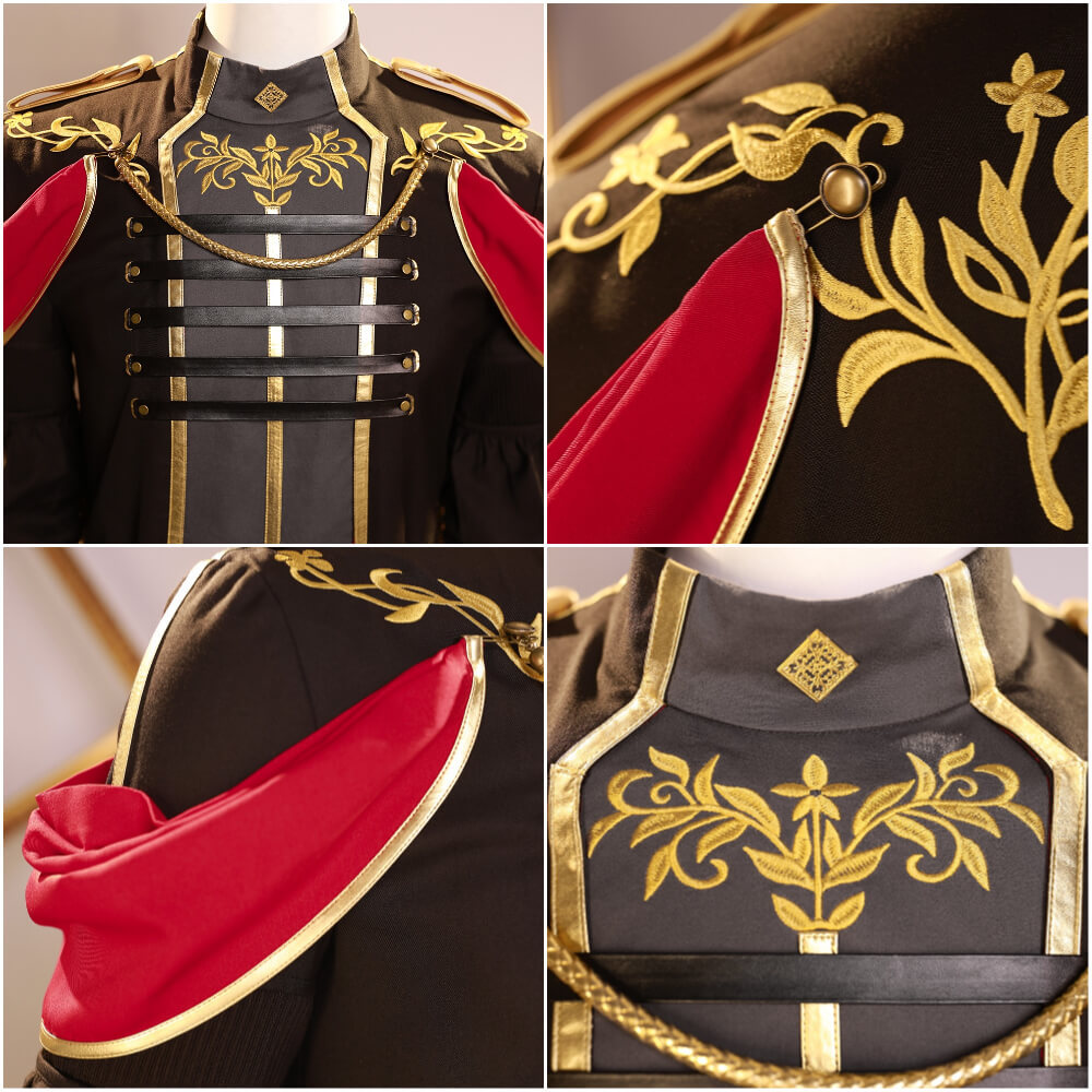 Final Fantasy VII Ever Crisis Sephiroth Shinra Formal Uniform FF7R Halloween Cosplay Costume Top Level Takerlama