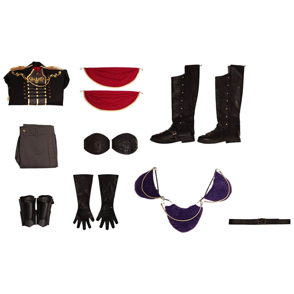 Final Fantasy VII Ever Crisis Sephiroth Shinra Formal Uniform FF7R Halloween Cosplay Costume Top Level Takerlama