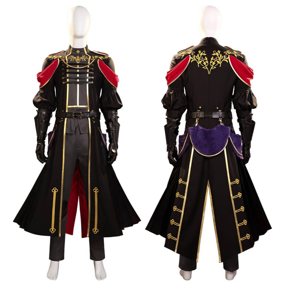 Final Fantasy VII Ever Crisis Sephiroth Shinra Formal Uniform FF7R Halloween Cosplay Costume Top Level Takerlama