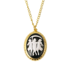 Agatha Harkness Cameo Necklace Darkhold Diaries Metal Pendant Marvel Comic Cosplay Props Takerlama In Stock