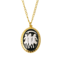 Agatha Harkness Cameo Necklace Darkhold Diaries Metal Pendant Marvel Comic Cosplay Props Takerlama In Stock