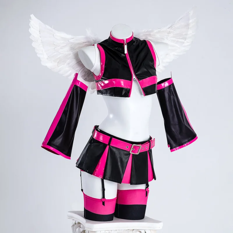 Mikari Tachibana Women Black Uniform Cosplay Costume