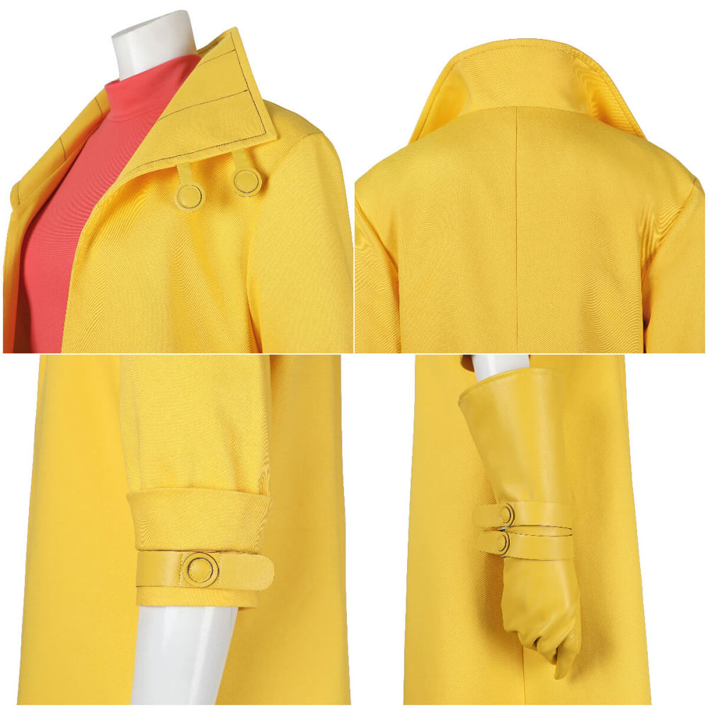 X-Men '97 Jubilee Jubilation Lee Halloween Cosplay Costume Women Coat Boots Top Level Takerlama