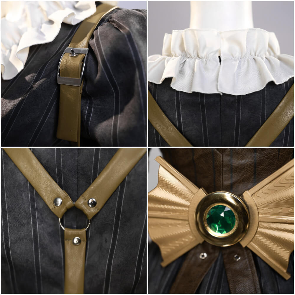 Alice Madness Returns Steamdress Alice Liddell Cosplay Costume Halloween Fancy Dress Takerlama