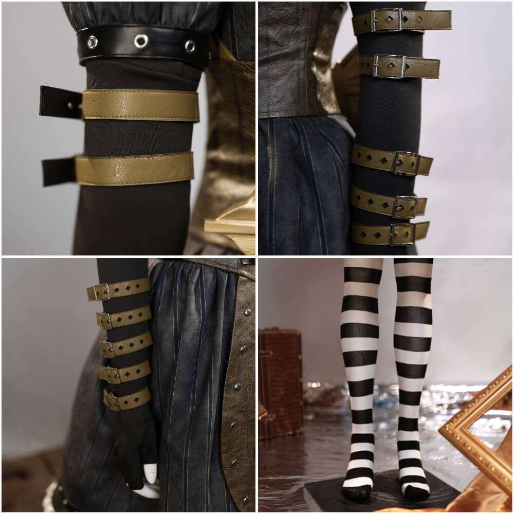Alice Madness Returns Steamdress Alice Liddell Cosplay Costume Halloween Fancy Dress Takerlama
