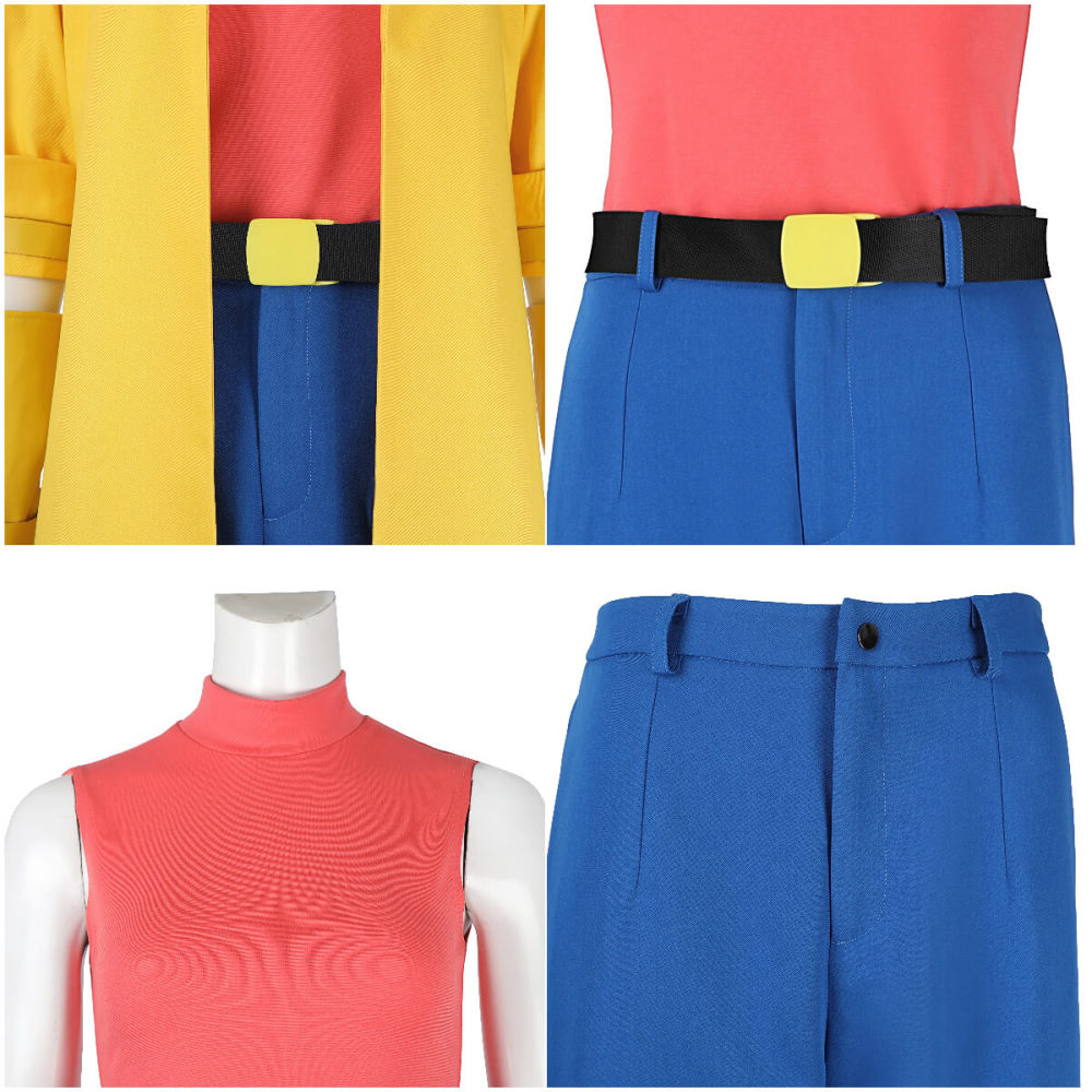 X-Men '97 Jubilee Jubilation Lee Halloween Cosplay Costume Women Coat Boots Top Level Takerlama