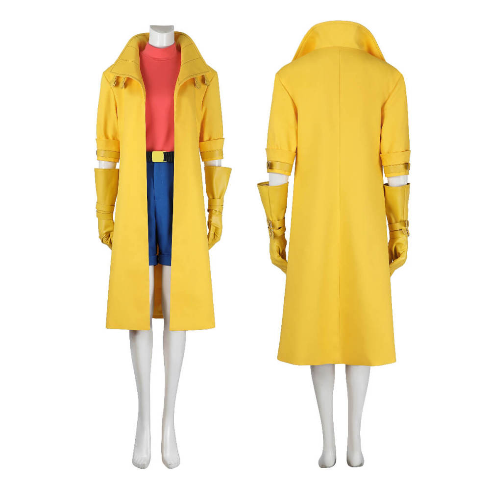 X-Men '97 Jubilee Jubilation Lee Halloween Cosplay Costume Women Coat Boots Top Level Takerlama