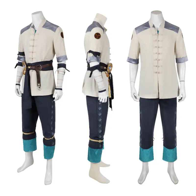 Mortal Kombat 1 Raiden Cosplay Costume White Halloween Outfit Deluxe Takerlama