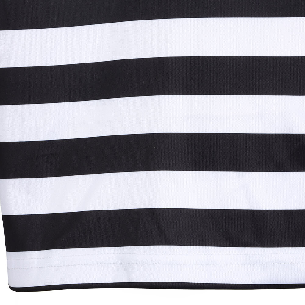 Men's French Mime Costume Mime Artist Silent Actor Clown Striped Halloween Outfits In Stock-Takerlama