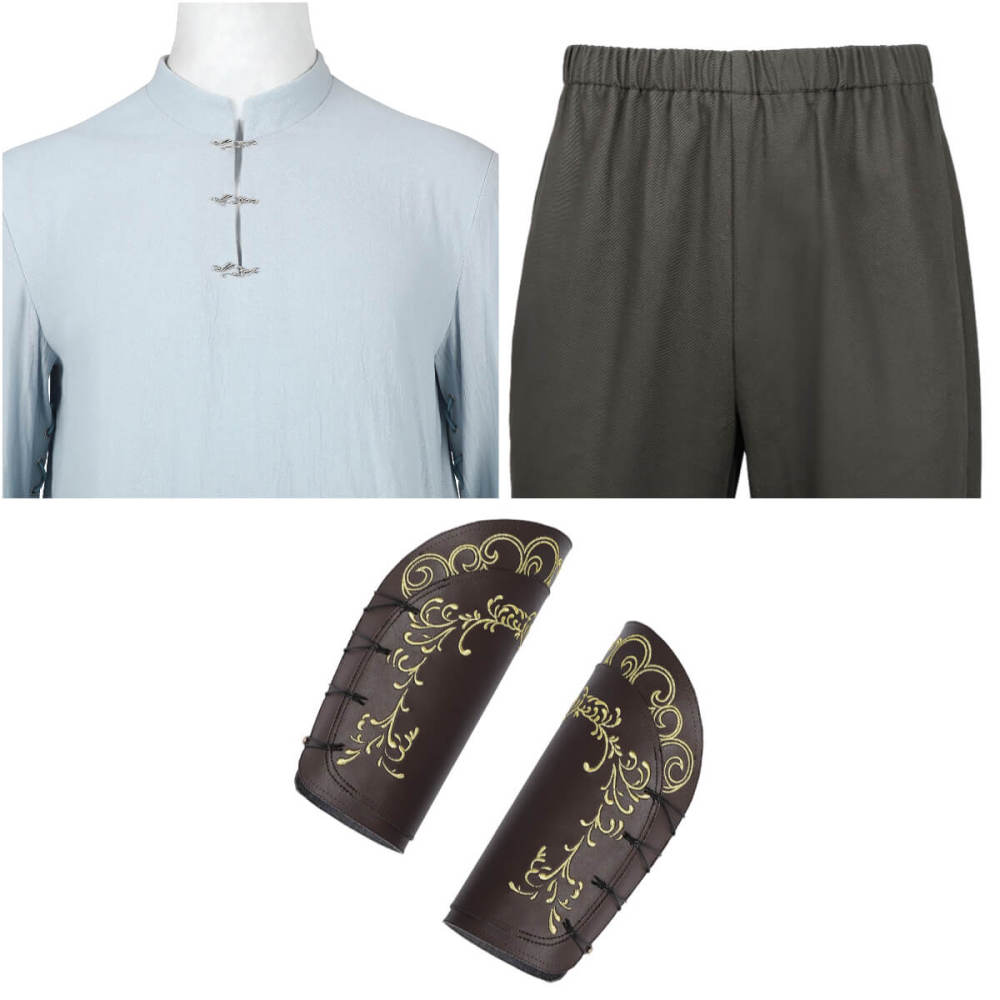 Legolas The Lord of the Rings Cosplay Costume Caped Medieval Warrior Halloween Outfit Takerlama