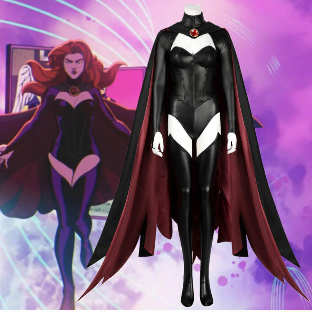 X-Men '97 Madelyne Pryor Goblin Queen Cosplay Costume  Super Villain Halloween Outfit Takerlama