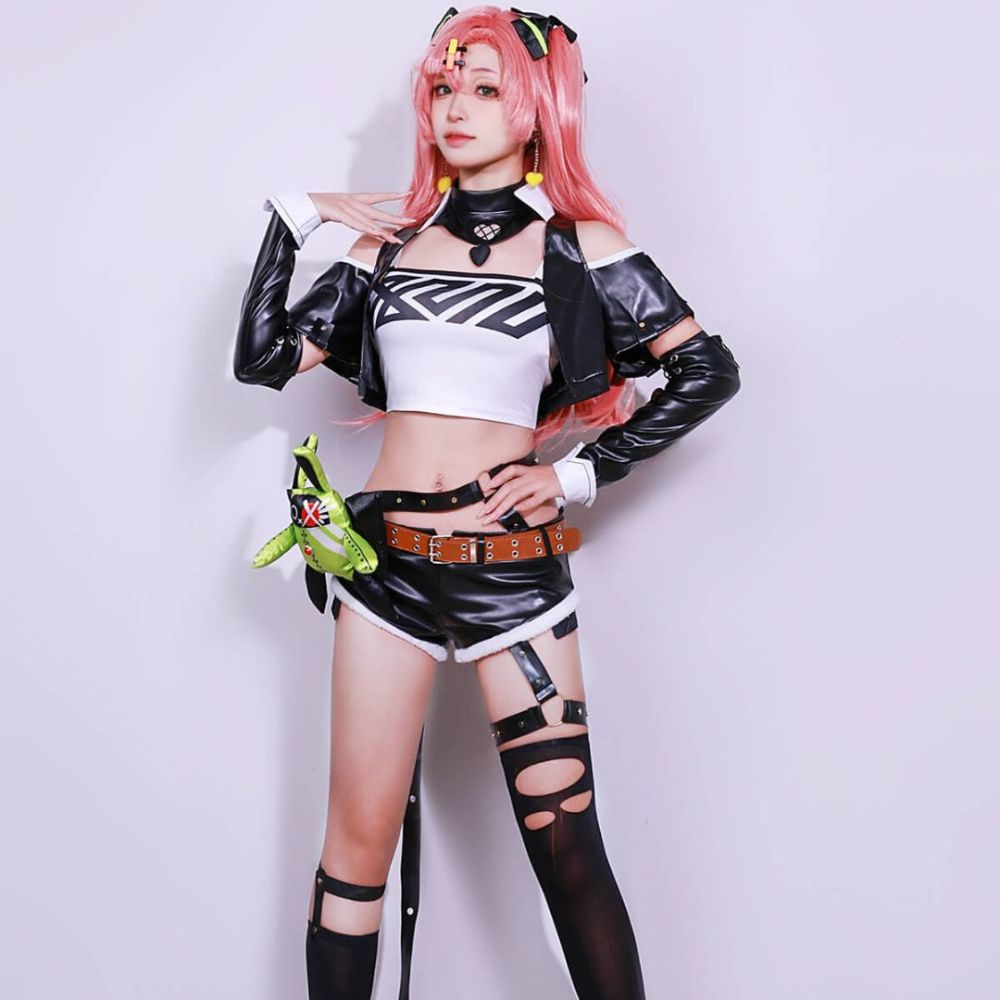 Zenless Zone Zero Gentle House Nicole Demara Halloween Cosplay Costume With Wigs Shoes Takerlama