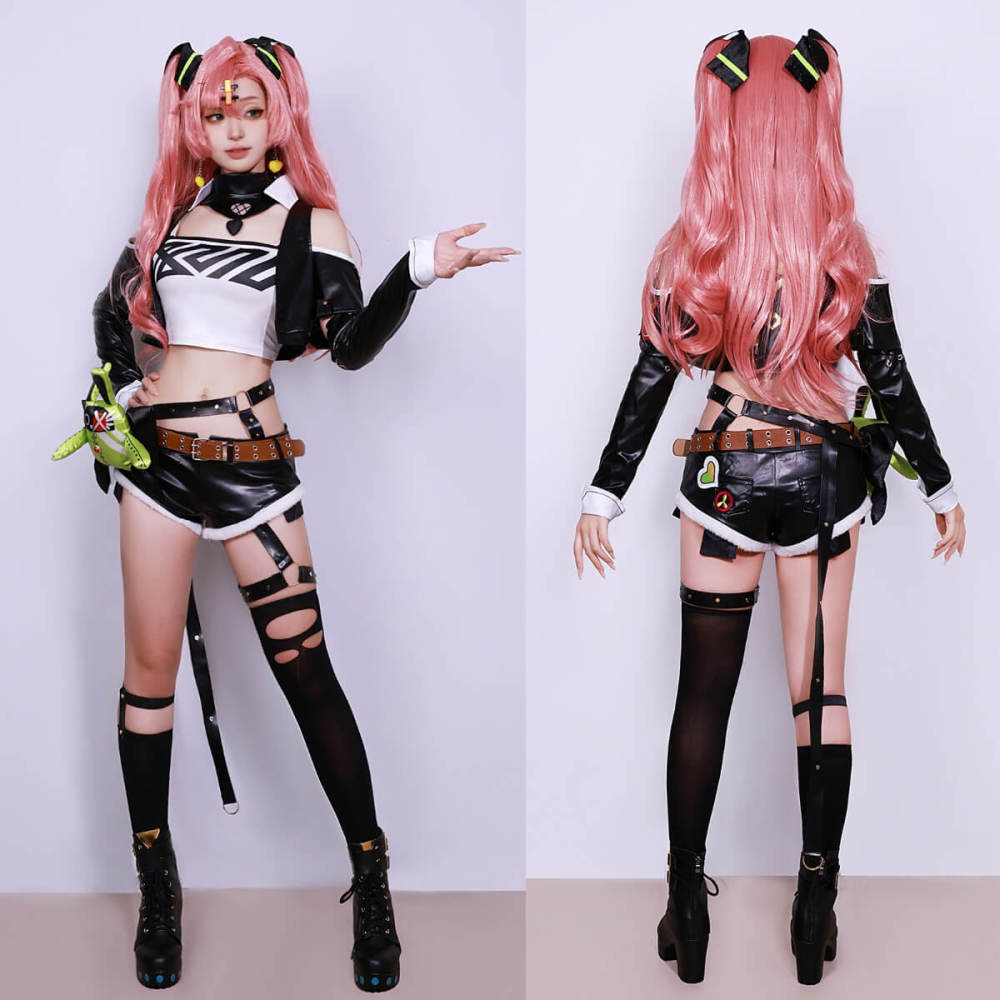 Zenless Zone Zero Gentle House Nicole Demara Halloween Cosplay Costume With Wigs Shoes Takerlama
