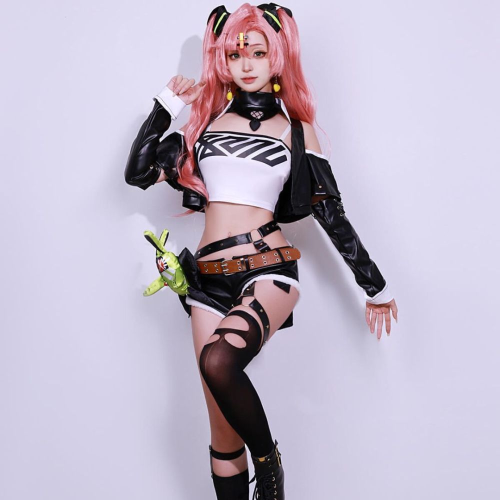 Zenless Zone Zero Gentle House Nicole Demara Halloween Cosplay Costume With Wigs Shoes Takerlama