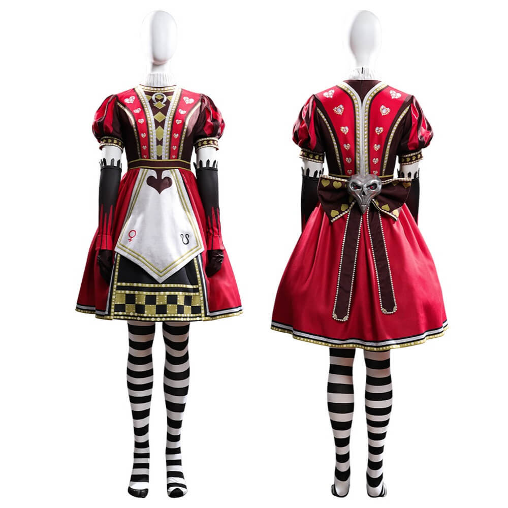 Alice Liddell Cosplay Costume Alice: Madness Returns Royal Suit Halloween Fancy Dress Takerlama