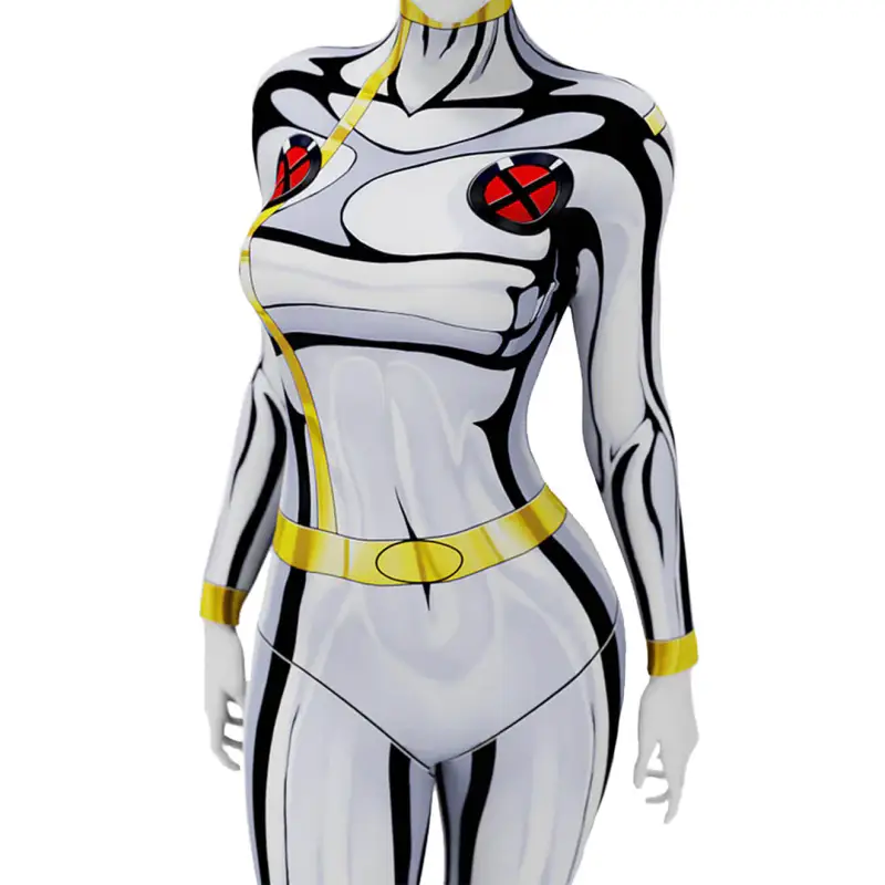 X-Men 97 Storm Halloween Cosplay Costume Superhero Bodysuit for Women Kids Theme Party Carnival Takerlama