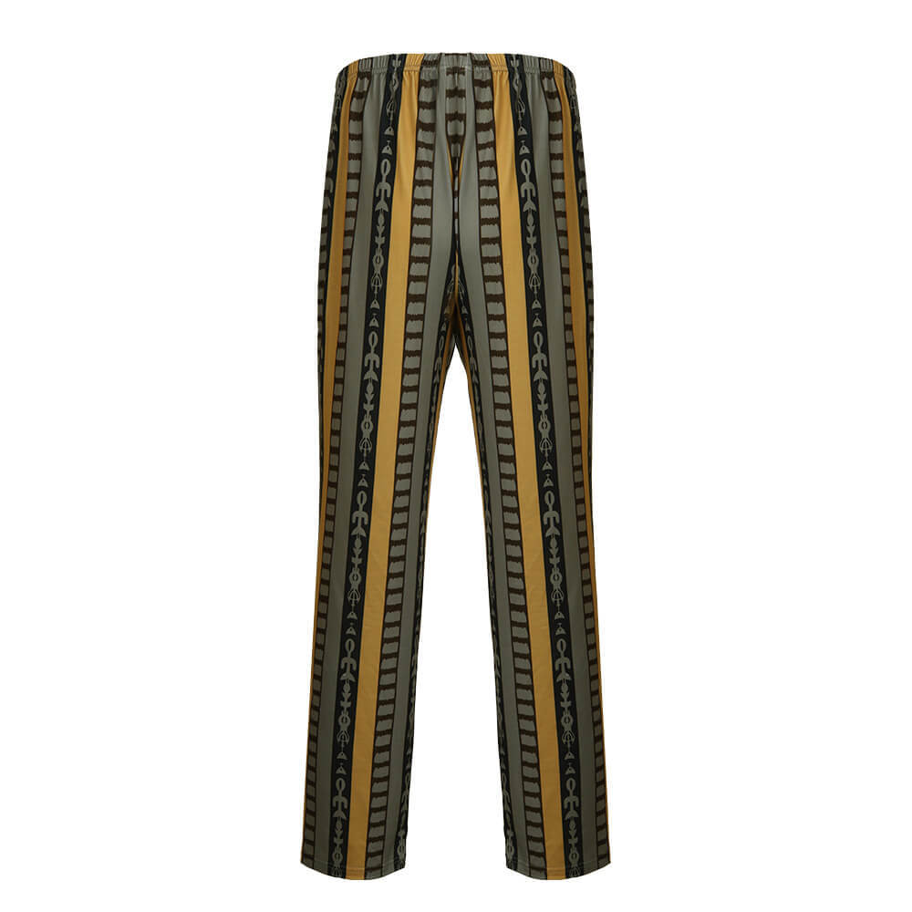 Jeffrey The Dude Men's Pajama Pants The Big Lebowski  Halloween Costume Elastic Waist Takerlama