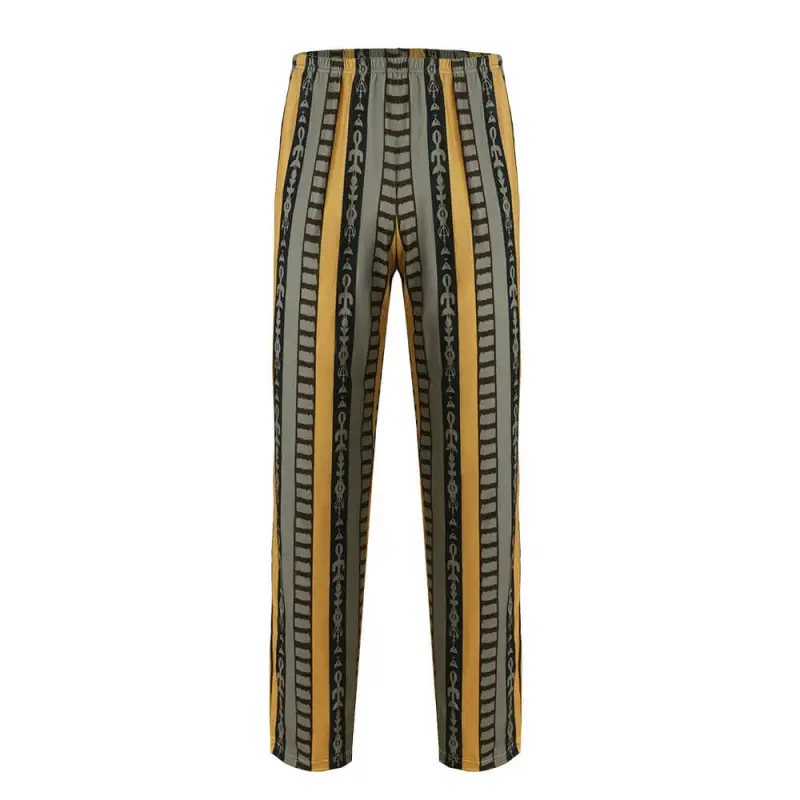 Jeffrey The Dude Men's Pajama Pants The Big Lebowski  Halloween Costume Elastic Waist Takerlama