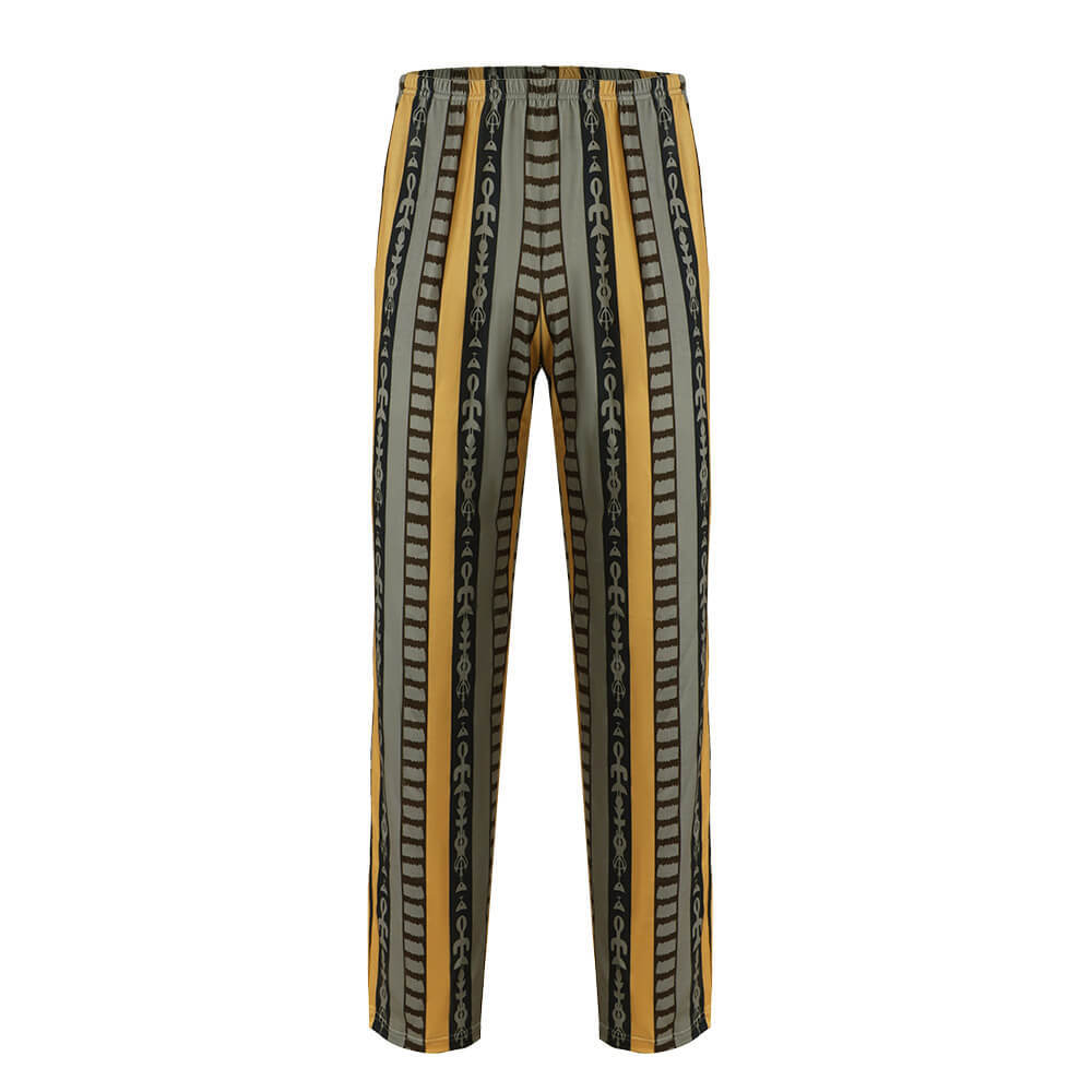 Jeffrey The Dude Men's Pajama Pants The Big Lebowski  Halloween Costume Elastic Waist Takerlama