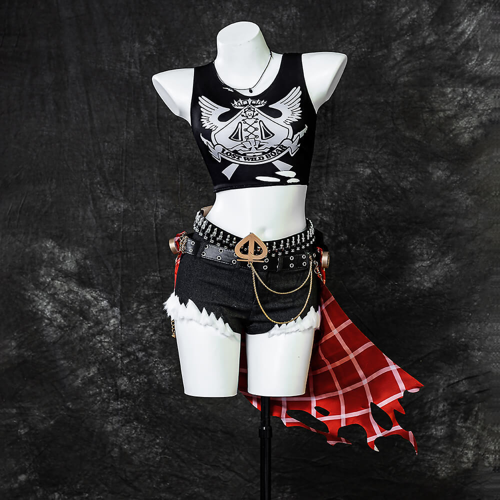 Zenless Zone Zero Lucy Cosplay Costume Game Halloween Fancy Dress Takerlama