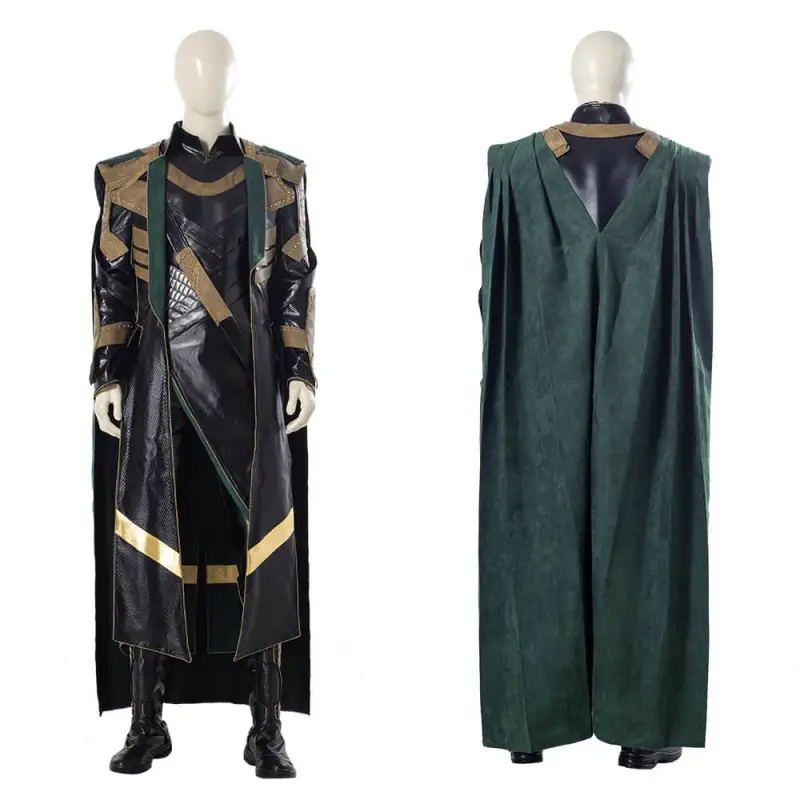Loki Odinson Cosplay Costume Thor The Dark World Halloween Theme Party Outfits Takerlama