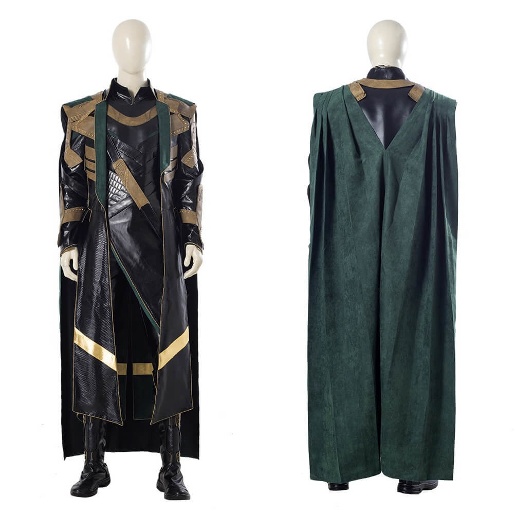 Loki Odinson Cosplay Costume Thor The Dark World Halloween Theme Party Outfits Takerlama