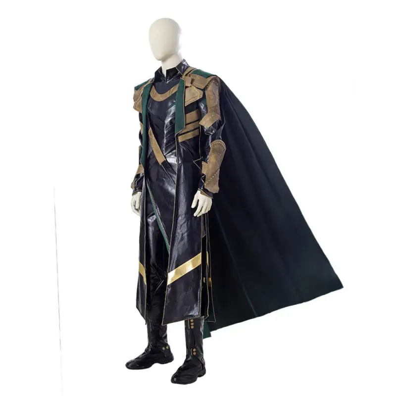 Loki Odinson Cosplay Costume Thor The Dark World Halloween Theme Party Outfits Takerlama