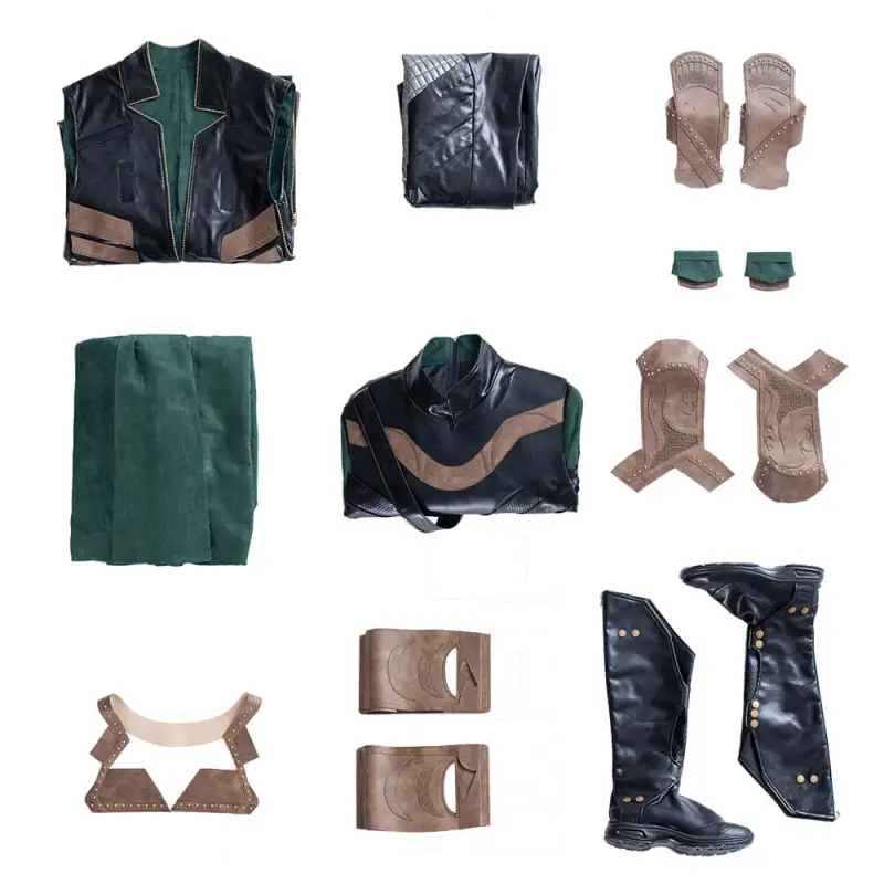 Loki Odinson Cosplay Costume Thor The Dark World Halloween Theme Party Outfits Takerlama