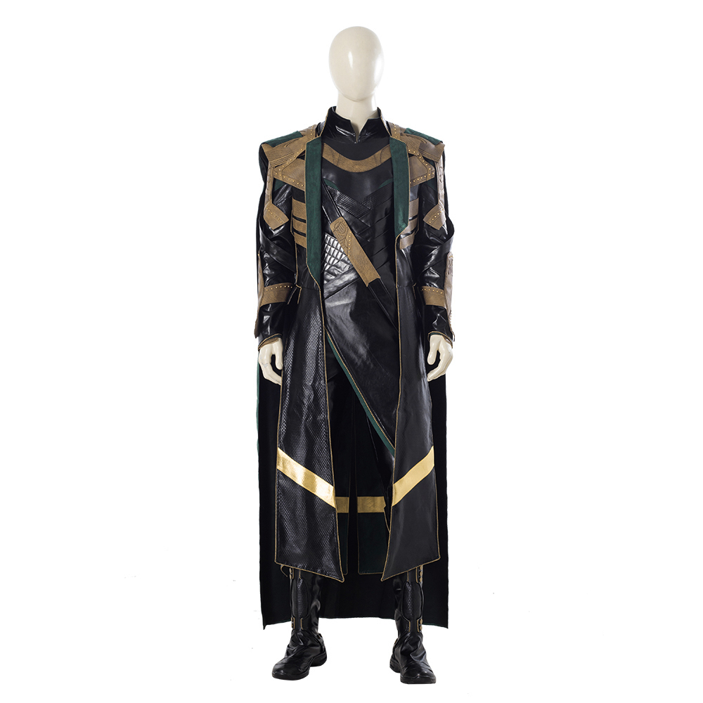 Loki Odinson Cosplay Costume Thor The Dark World Halloween Theme Party Outfits Takerlama