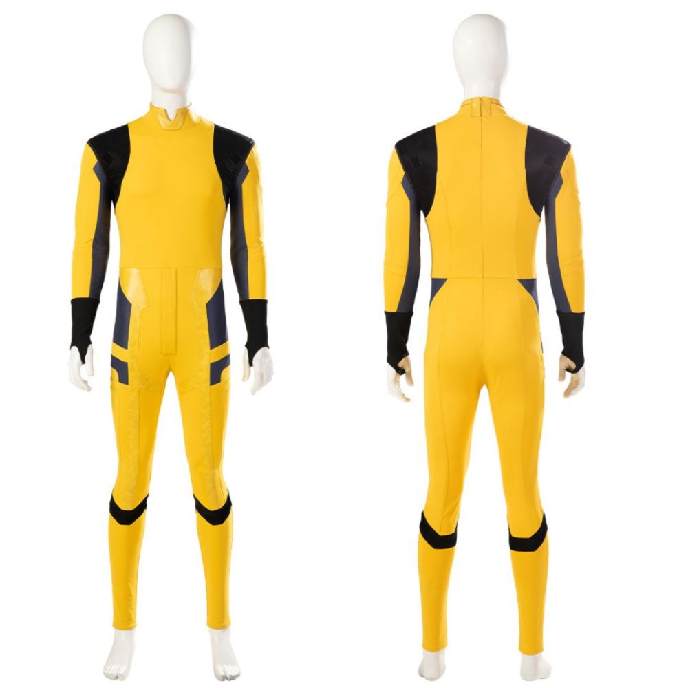 Deadpool 3 Wolverine Men's Costume Premium Marvel Hugh Jackman's Yellow Outfits (In Stock) Takerlama