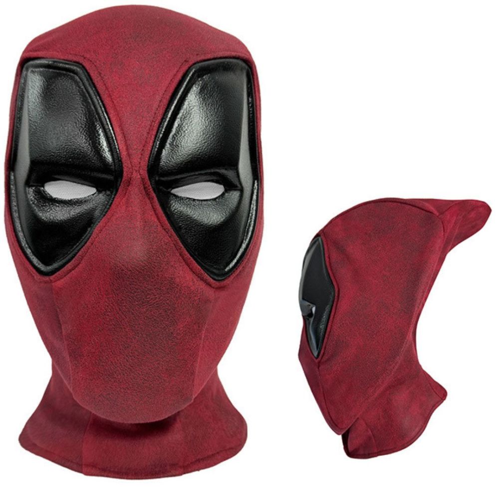 Deadpool 3 Cosplay Mask Deadpool & Wolverine Wade Wilson Full Head Helmet Halloween Party Props Takerlama