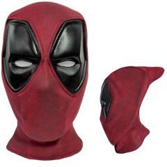 Deadpool 3 Cosplay Mask Adult Deadpool & Wolverine Wade Wilson Full Head Helmet Halloween Party Props In Stock Takerlama