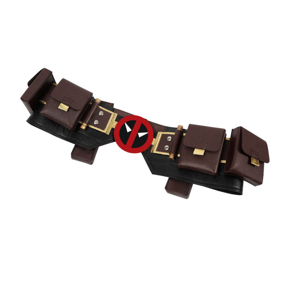 Deadpool 3 Wade Wilson Cosplay Belt Deadpool & Wolverine Halloween Party Accessorie Takerlama
