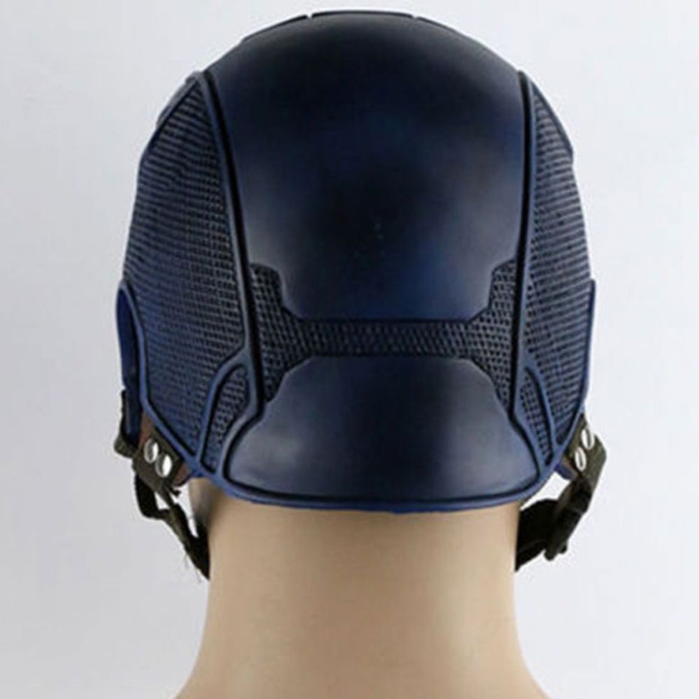 Captain America Cosplay Helmet Avengers: Age of Ultron Superhero Steve Rogers Costume Mask Halloween Party Props Takerlama