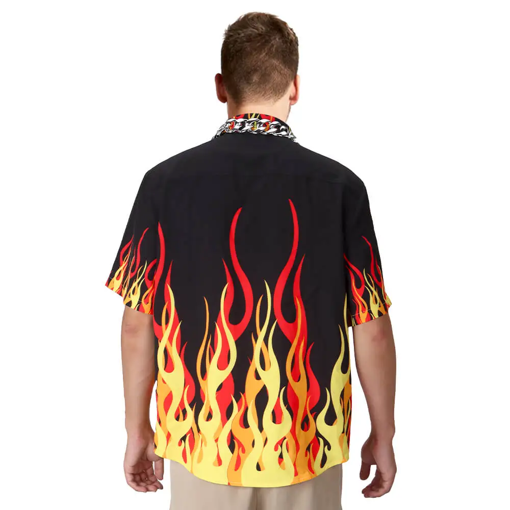 Jolie Chemise Avec Perroquets Pour Homme | Manches Longues Ou Courtes