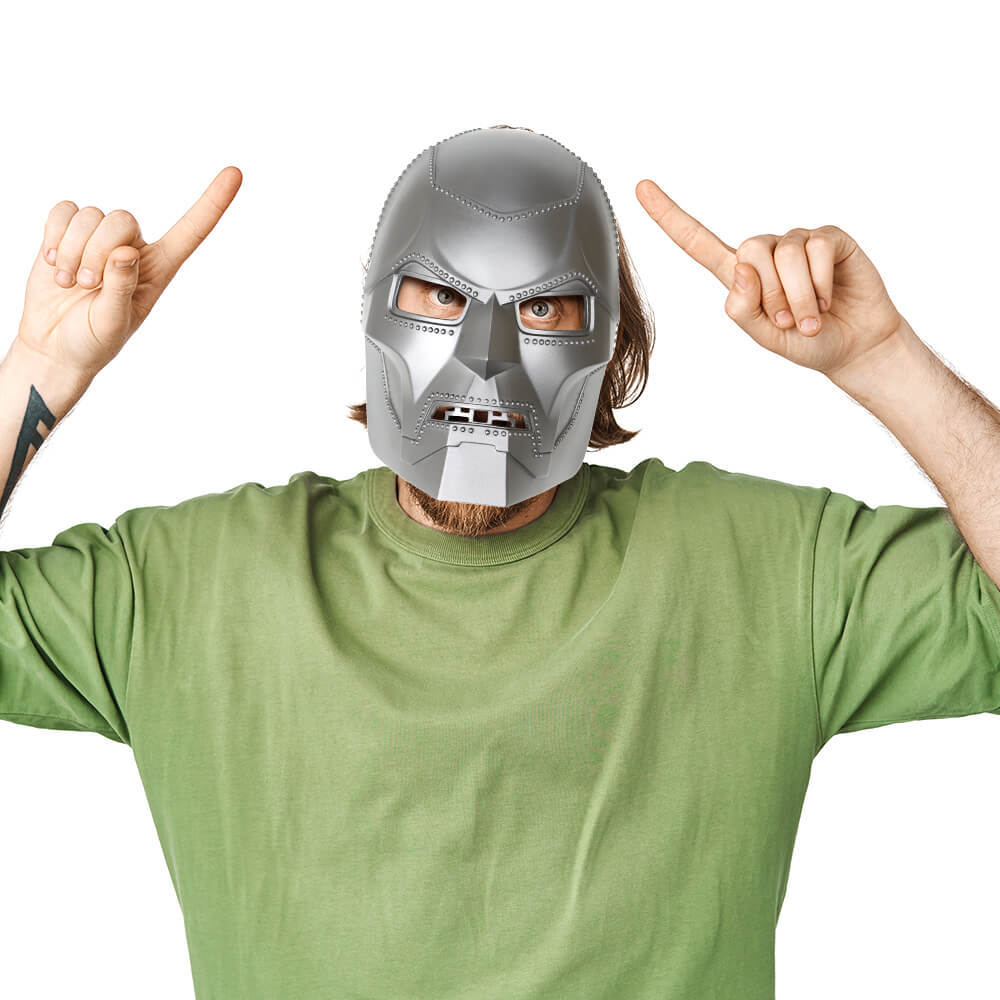Doctor Doom Mask Halloween Doctor Victor Von Doom Full Face Helmet Fantastic 4 Marvel Cosplay Props Replica Takerlama