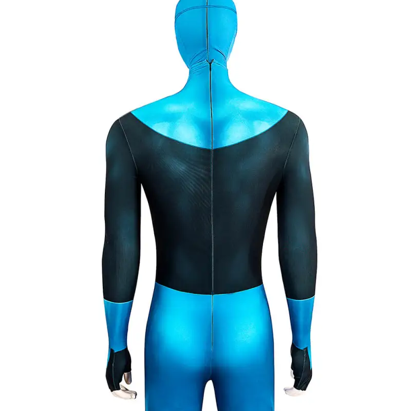 Invincible Season 3 Mark Grayson Cosplay Costume 3D Print Blue Suit For Halloween Party Takerlama