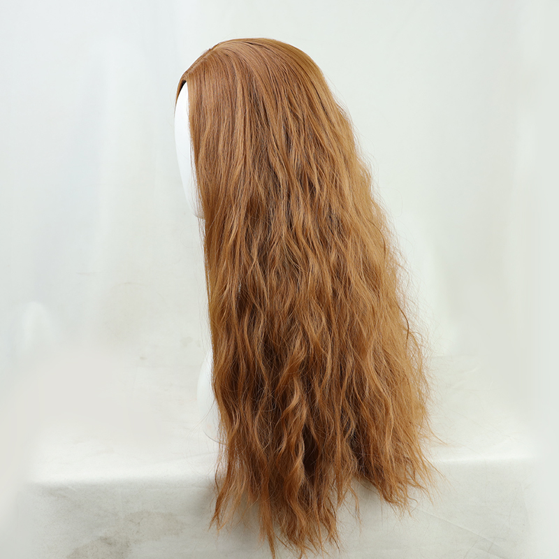 WandaVision Scarlet Witch Wanda Maximoff Wig Hair Halloween Cosplay Accessory-Takerlama
